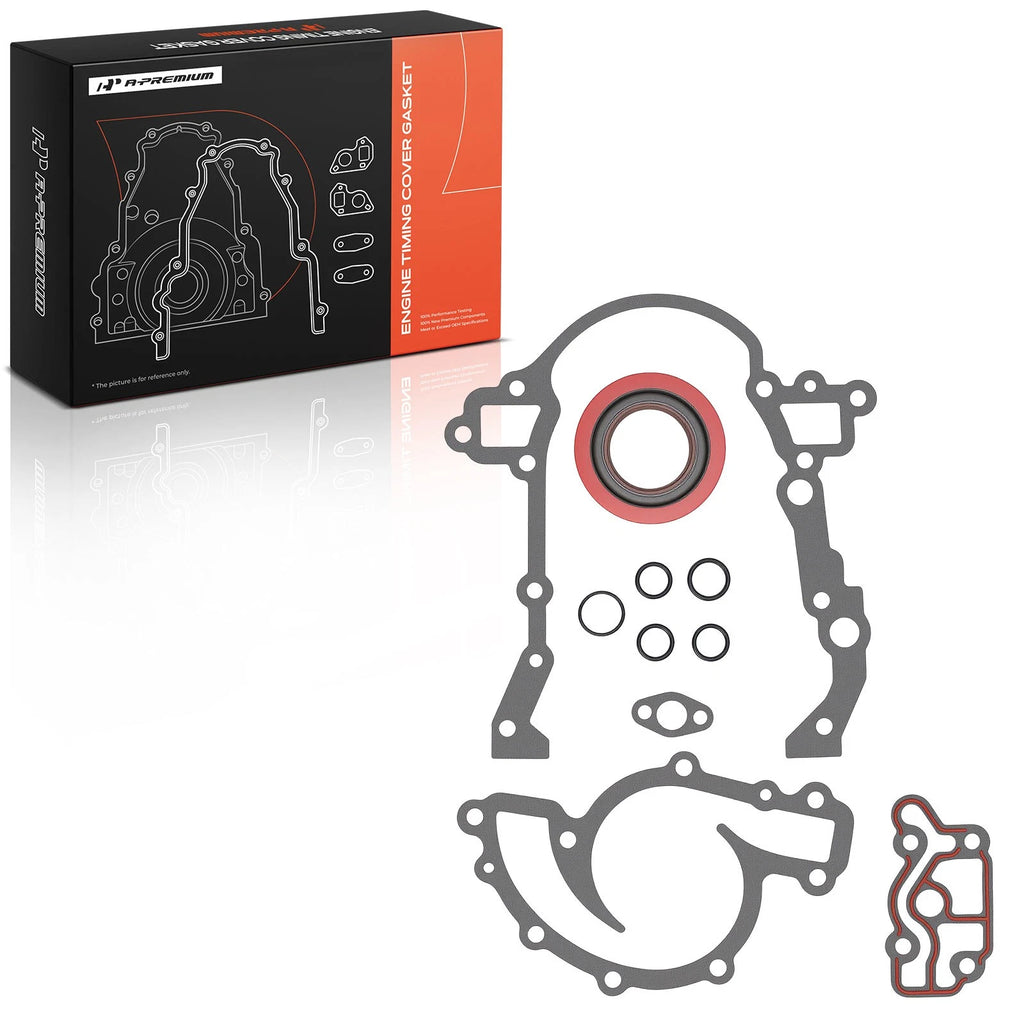 Engine Timing Cover Gasket Set for Buick LaCrosse and Lucerne (2006–2009)