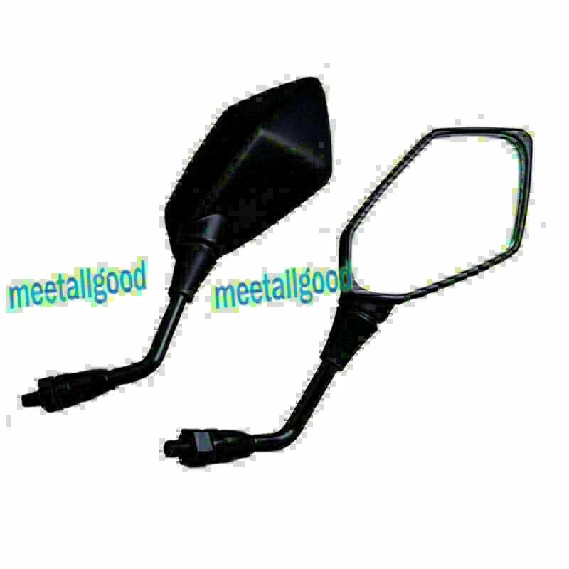 Black Rearview Side Mirrors for Kawasaki Z1000 Z750 ER6N (2003–2023)