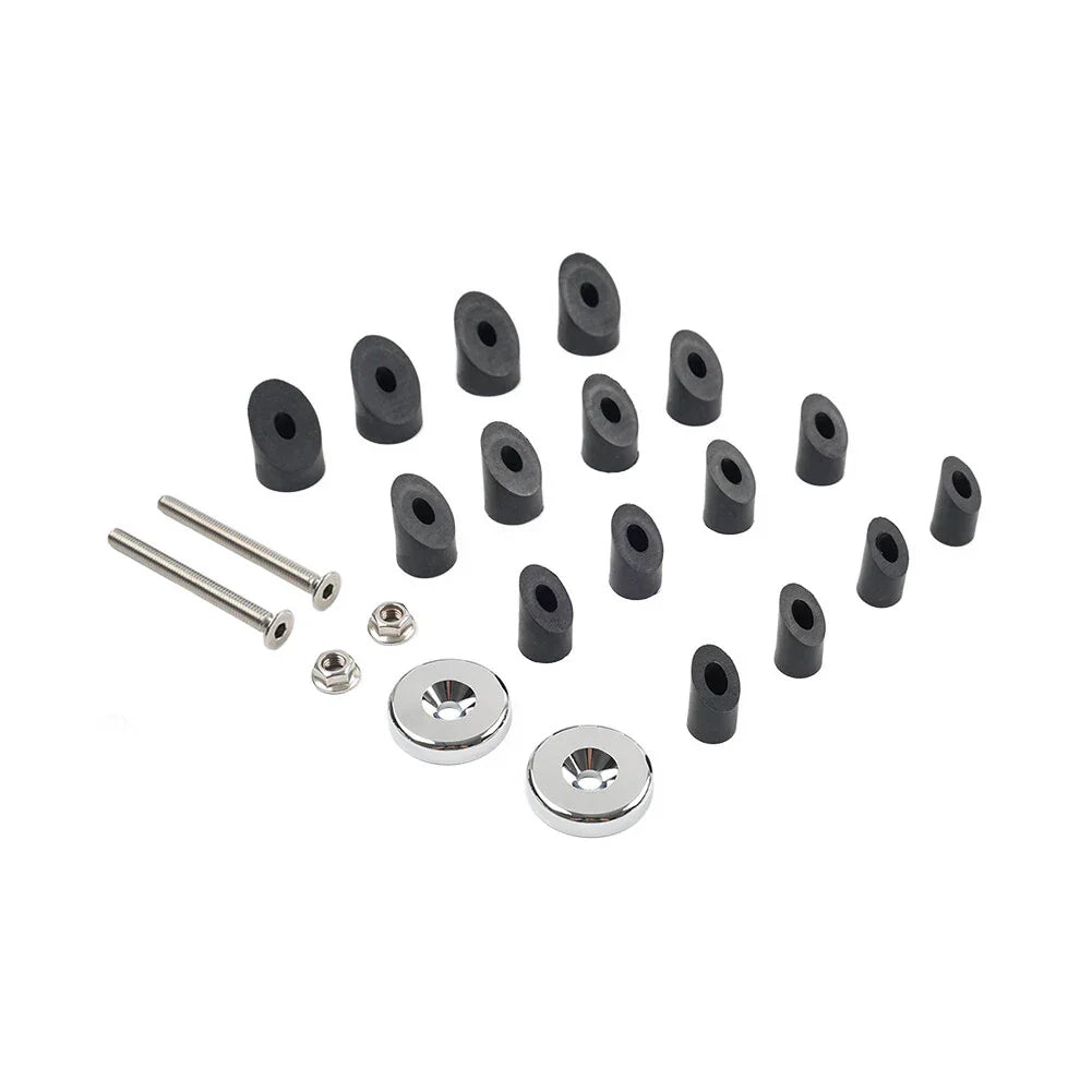 7/8'' 1'' Handlebar Grips & End Caps for Motorcycle