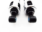 Chrome Rear Shock Absorbers for Harley Davidson FXSTC Softail Custom (07-10)