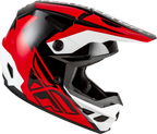 Fly Racing Kinetic Crest Off-Road Helmet for (Medium, Red/Black/White)