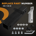 2" Rear Trailer Hitch Receiver Kit for Bad Boy Rebel Rogue Renegade (2019–Present)