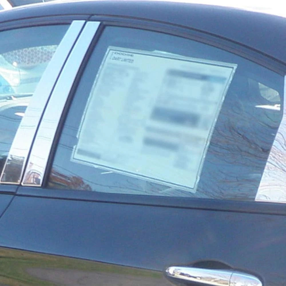 Pillar Post Trim Set Luxury FX Stainless Steel for Dodge Dart 2013–2016