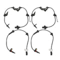Set of 4 ABS Wheel Speed Sensors for Honda Accord (2008–2012)
