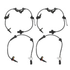 Set of 4 ABS Wheel Speed Sensors for Honda Accord (2008–2012)