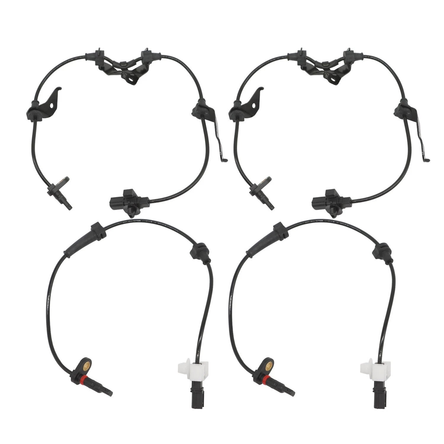 Set of 4 ABS Wheel Speed Sensors for Honda Accord (2008–2012)