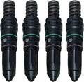 4X Fuel Injector 3016676 for Cummins NTA855-G3 KTA19 QSK19 (Diesel Engine)