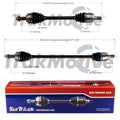 Set of 2 Front CV Axle Shafts for Kia Soul, Hyundai Elantra (2010–2019)