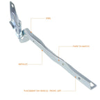 Left Driver Side Engine Hood Hinge for Dodge Ram 1500 2500 3500 (2002–2009)