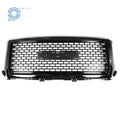 Front Hood Center Grill for GMC Sierra 1500 (2014–2015) Black Honeycomb