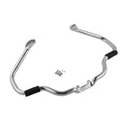 Chrome/Black Mustache Engine Guard Crash Bar for Indian Chieftain (2014-2025)