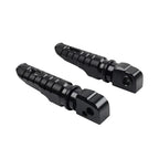 Black Rear Passenger Footrest Pegs for BMW G310GS G310R (2017-2024)