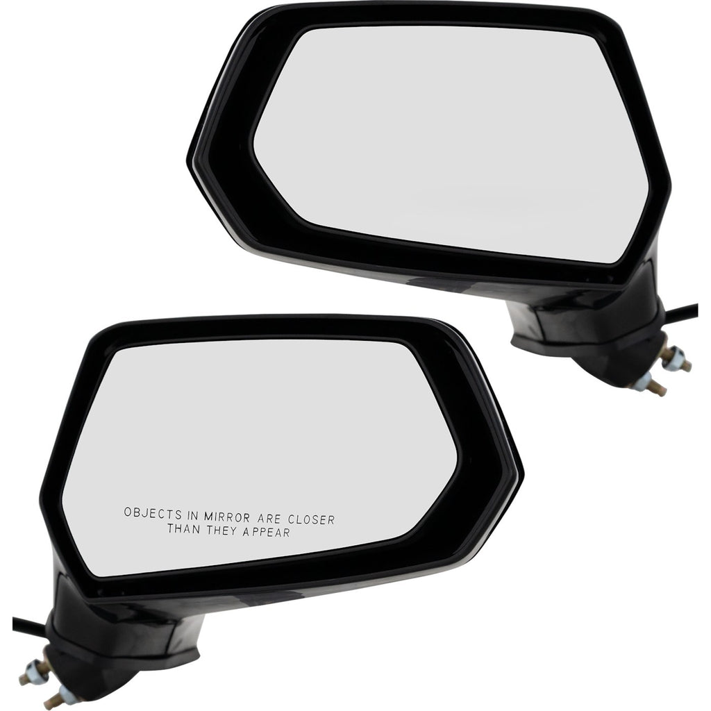 Set of 2 Power Mirrors for Chevrolet Camaro (2010–2015)