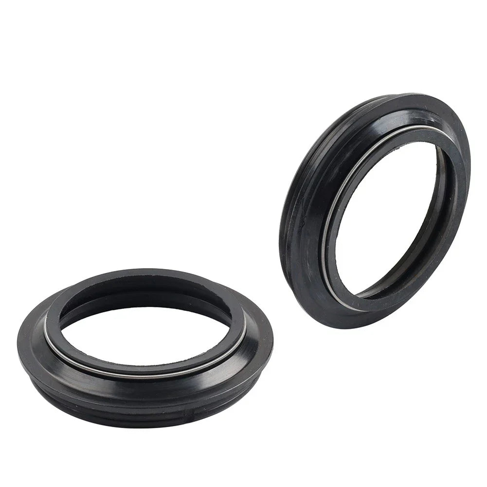 Black 47X58 MM Motorcycle Front Fork Damper Shock Absorber Seal