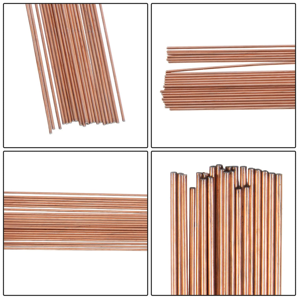 Set of 2 Carbon Steel TIG Welding Rods 3/32" x 36"