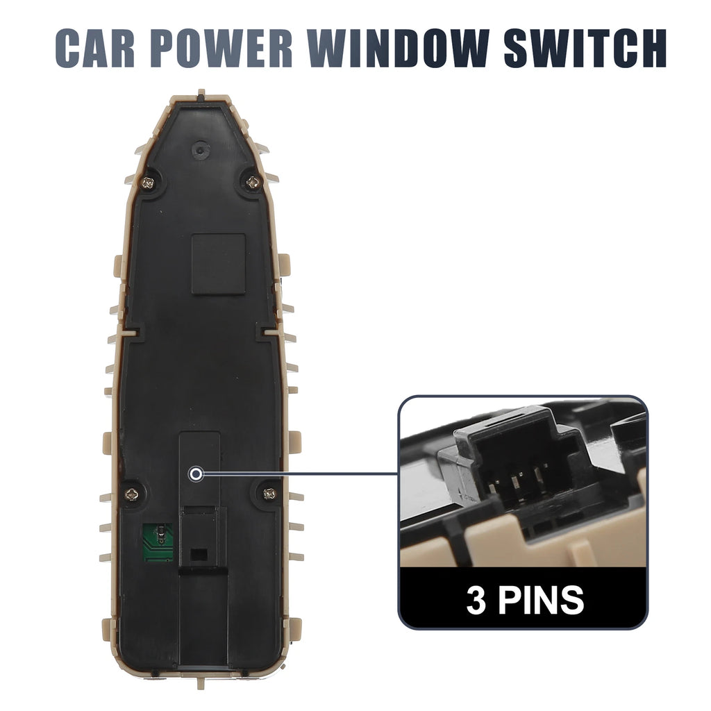 Power Window Switch A2229052004 for Mercedes-Benz W222 S-Class (2013–2017) Beige