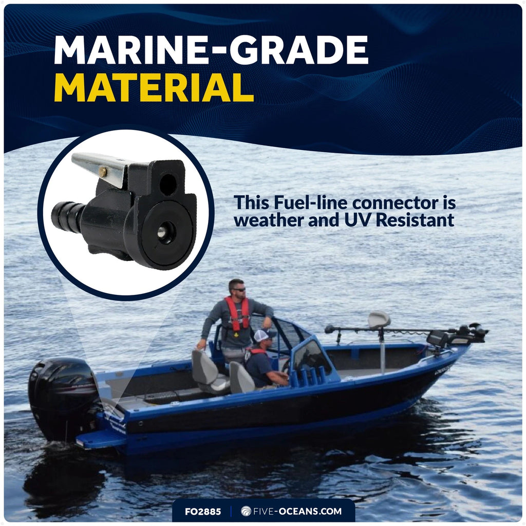 5/16-Inch Barb Female Fuel Line Quick Connector for OMC Johnson Evinrude (FO2885)