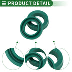 Set of 5 Oil Seal Rotary Shaft Seal 20x30x8mm High Pressure Green for Various Models
