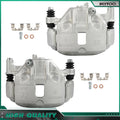 Front Brake Calipers w/ Bracket for Hyundai Scoupe (1993–1995)