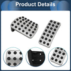 Set of 1 Automatic Footrest Pedals Cover for Mercedes Benz A Class 