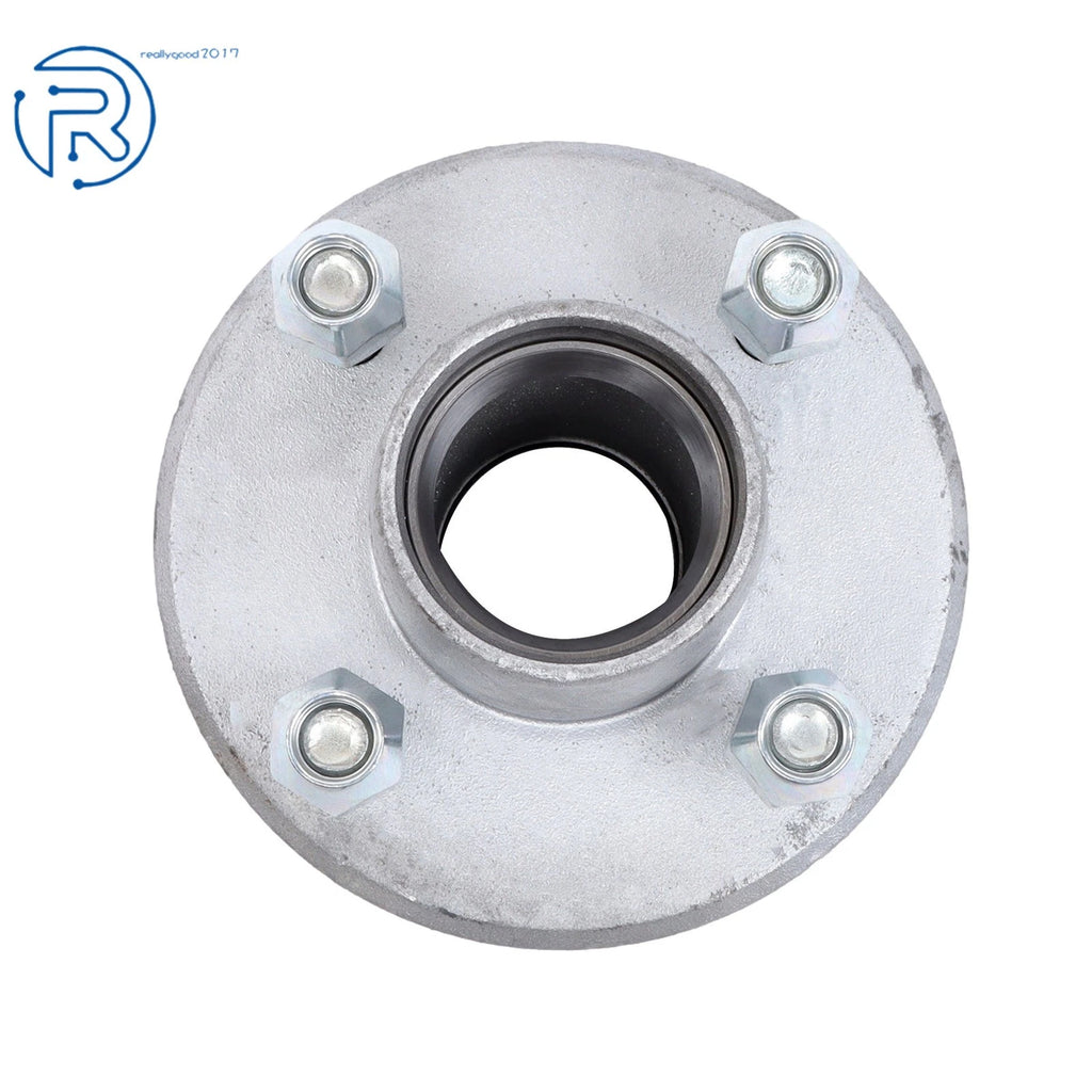 Set of 2 Trailer Hub Kits for 2000 lbs Axles (4 Lug, 4 on 4")