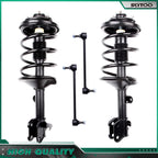 Front Complete Struts w/ Coil Spring Sway Bar Link for Honda Odyssey (1999–2003)