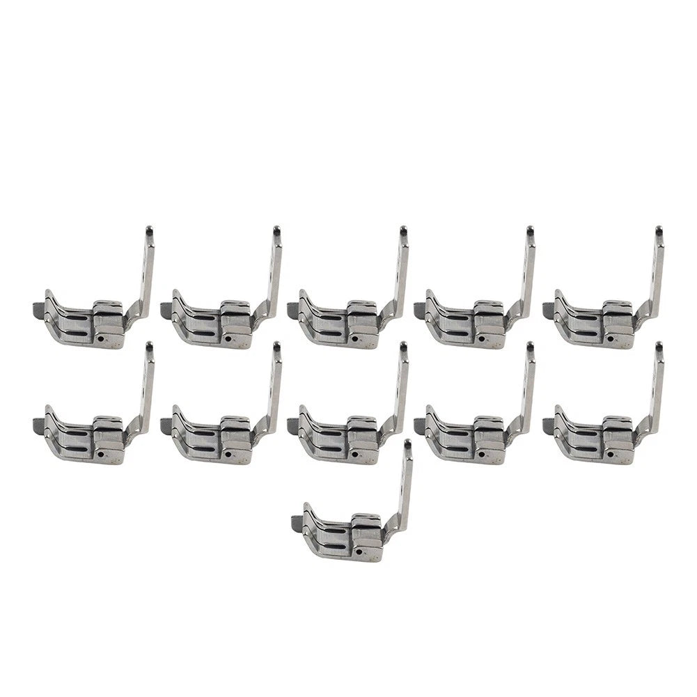 Double Needle Presser Foot with Left Edge Guide for Singer 112W 212W 212G