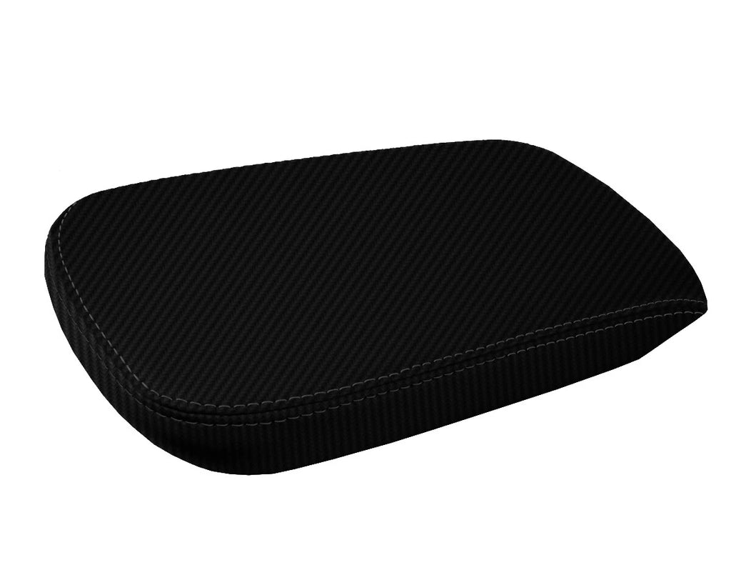 Carbon Fiber Console Lid Armrest Cover for Chrysler 200 (2011–2014)