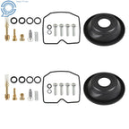 2 Carburetor Repair Kits for Kawasaki 454 LTD EN450A (1985–1990)