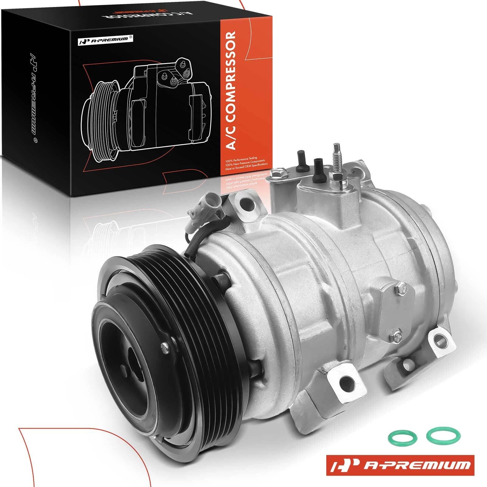 A/C Compressor with Clutch for Toyota Tundra Crew Cab (2000â2006)