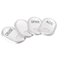 Chrome Brushed Panel Switch Cover Cap for Harley Touring FLHT FLTR (1996–2013)