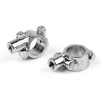 1" 25mm Handlebar 10mm Thread Mirror Mount Holder Clamp for Motorcycle