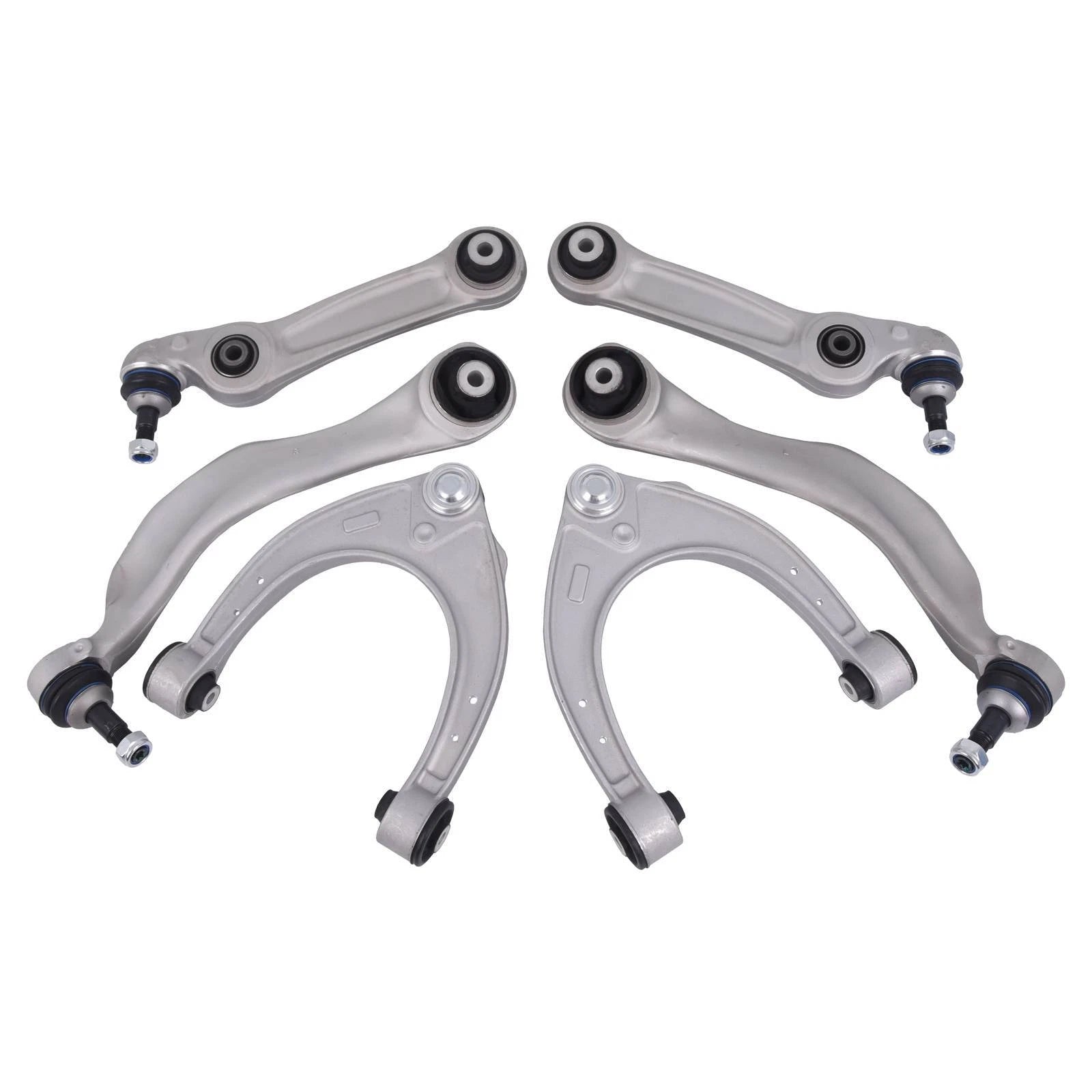 Set of 6 Front Suspension Control Arm Ball Joint Bushings for BMW 528i 535i 550i 640i