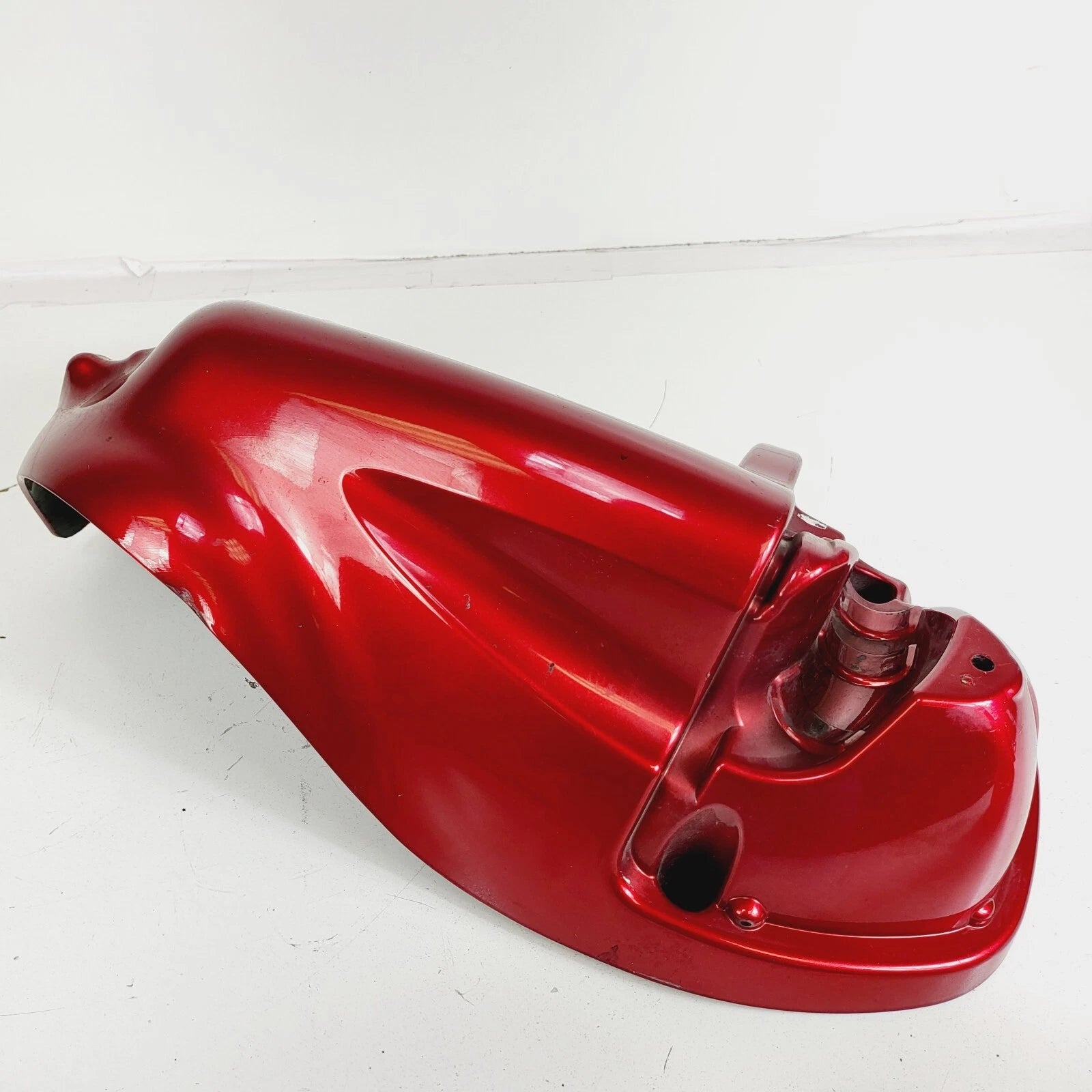 Vented Lower Left Leg Fairing for Harley-Davidson Touring (2000–2013) - Red
