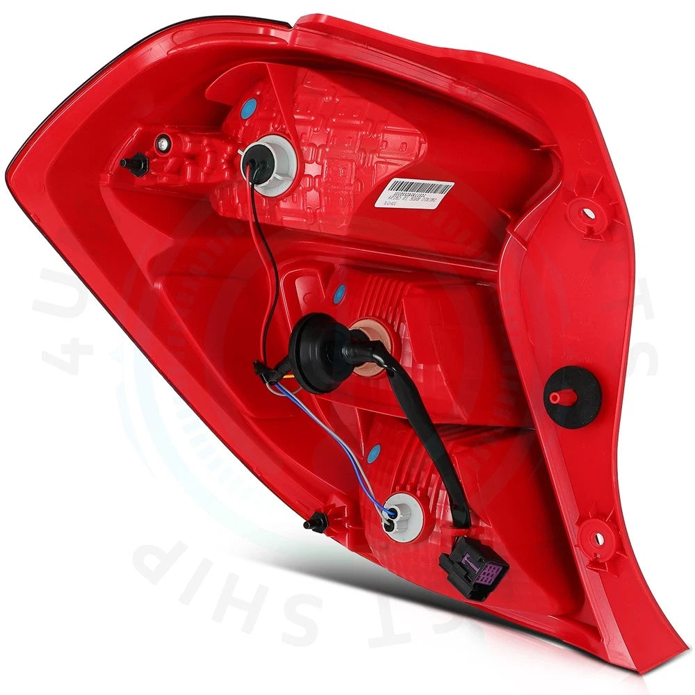 Set of 2 Red Brake Lamps for Chevy Spark (2016)