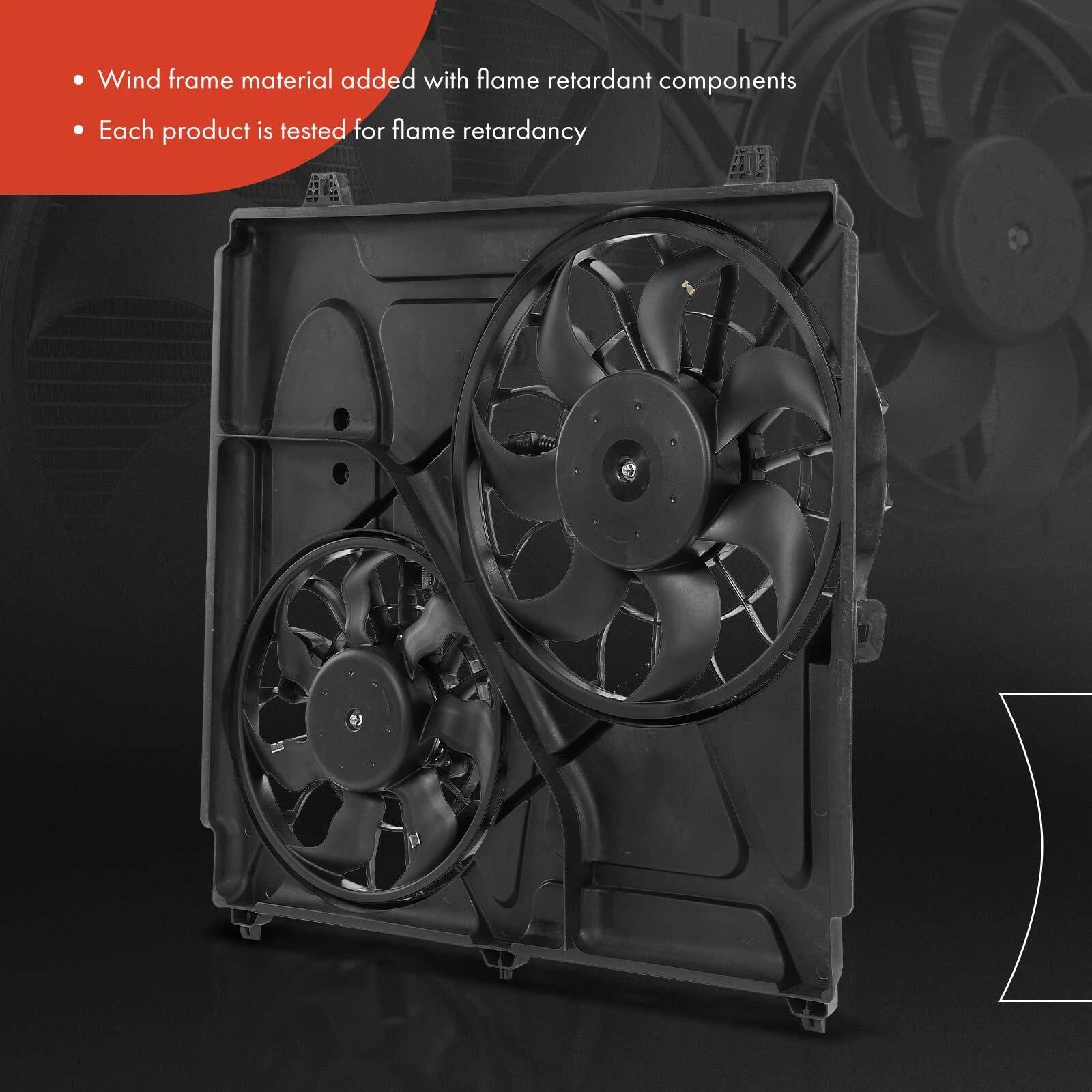 Dual Cooling Fan Assembly for Kia Sorento (2003-2006)