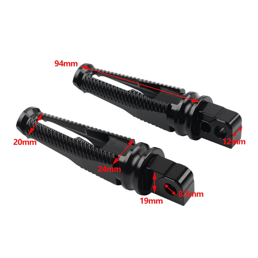 Rear Passenger Foot Pegs for Suzuki GSXR600/750 GSXR1000 (2001-2023)