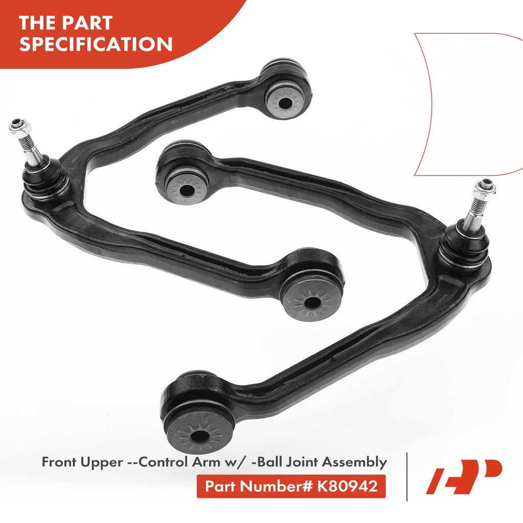 Set of 12 Front Control Arm Sway Bar Tie Rod Ends for Chevy Silverado 1500