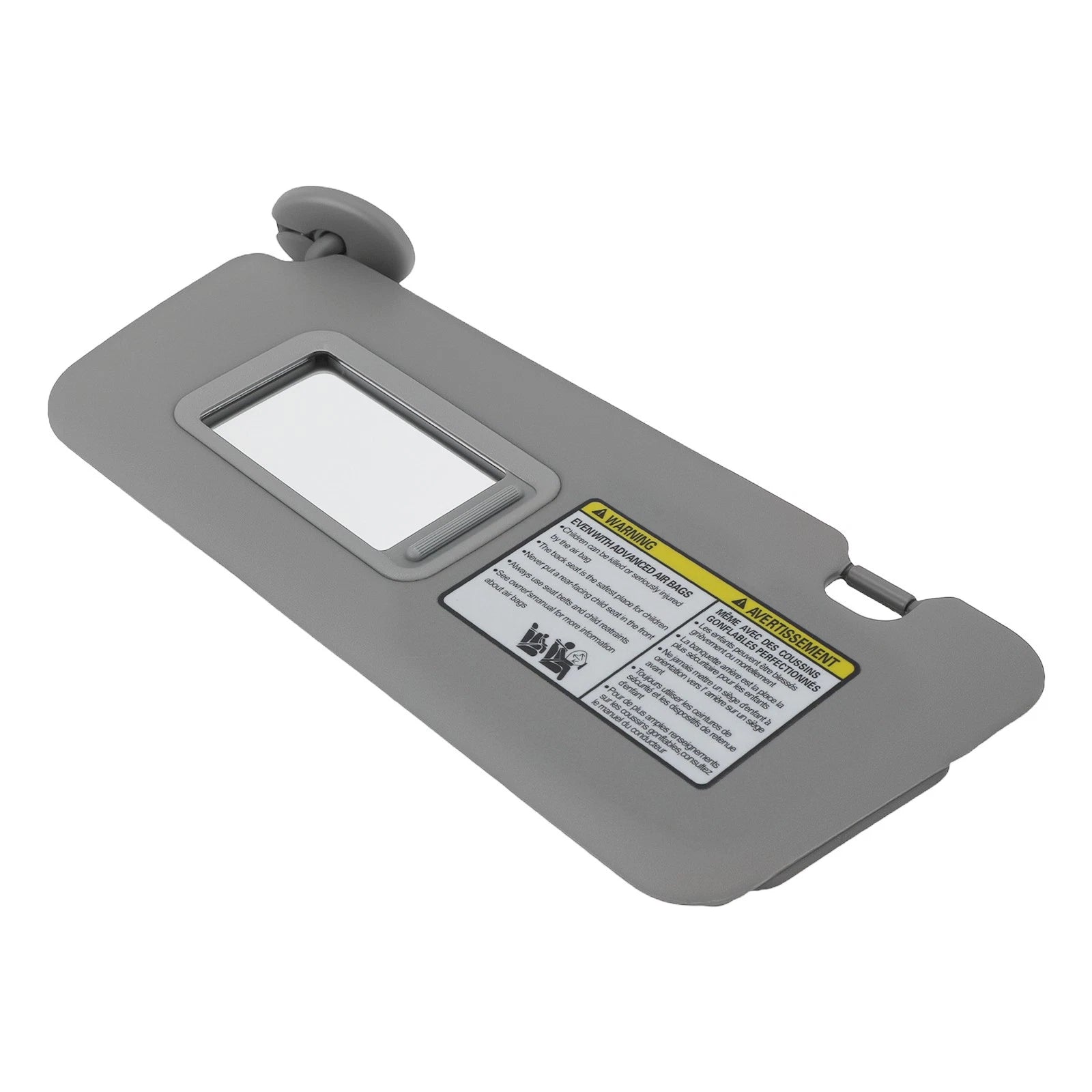 Left Sun Visor for Toyota RAV4 (2004–2005) Gray 74320-42420-B0 Plastic