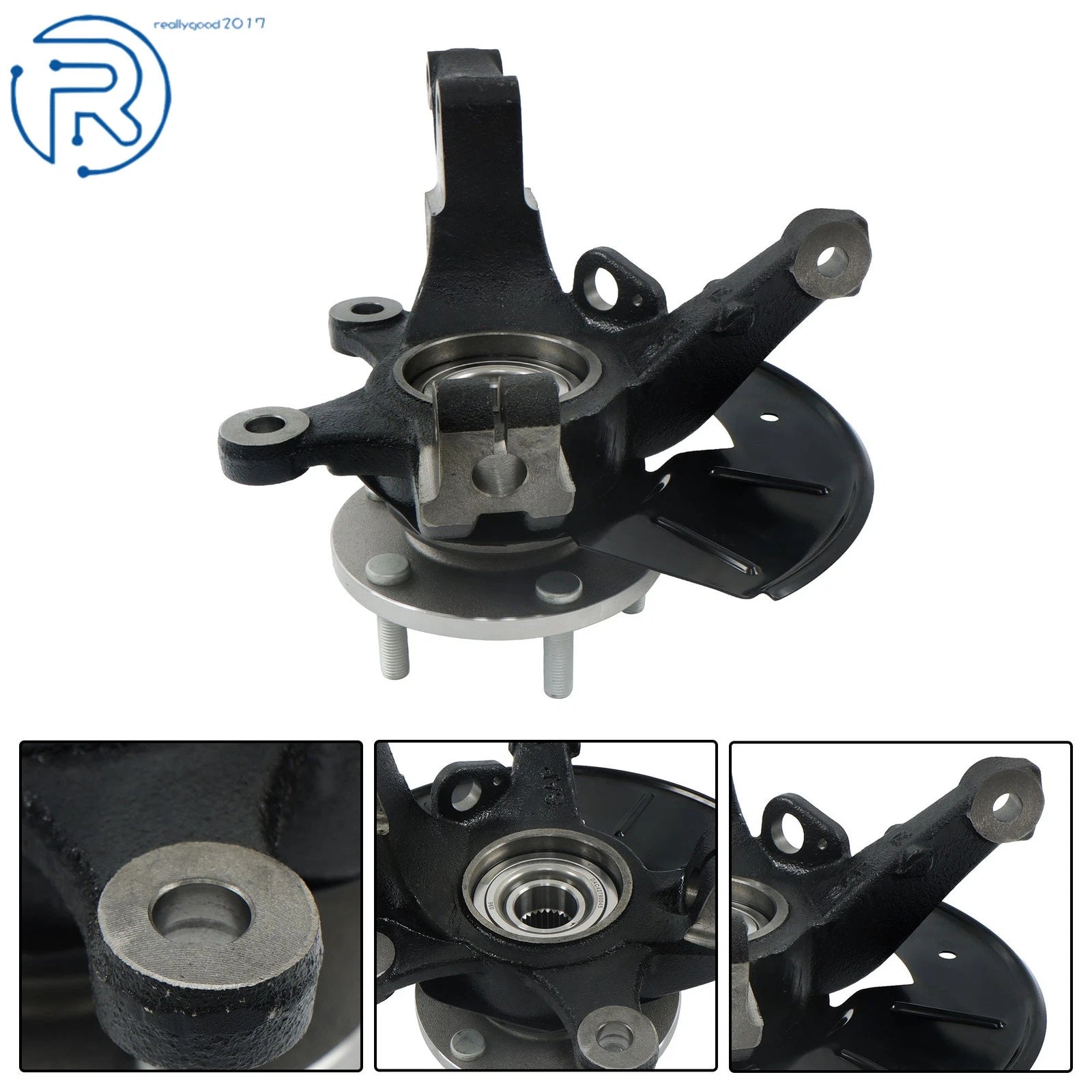 Front Right Knuckle & Wheel Hub Bearing for Ford Escape Mazda Tribute (2005-2012)