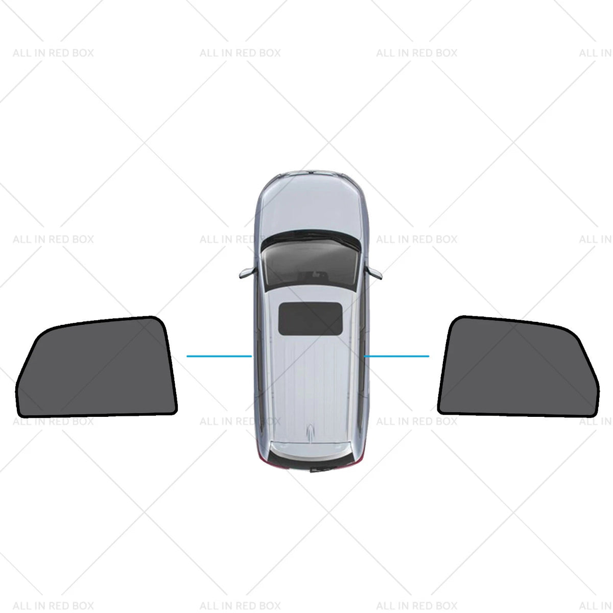 Magnetic Mesh Sun Blind Shades for Audi Q3 (2011–2018)