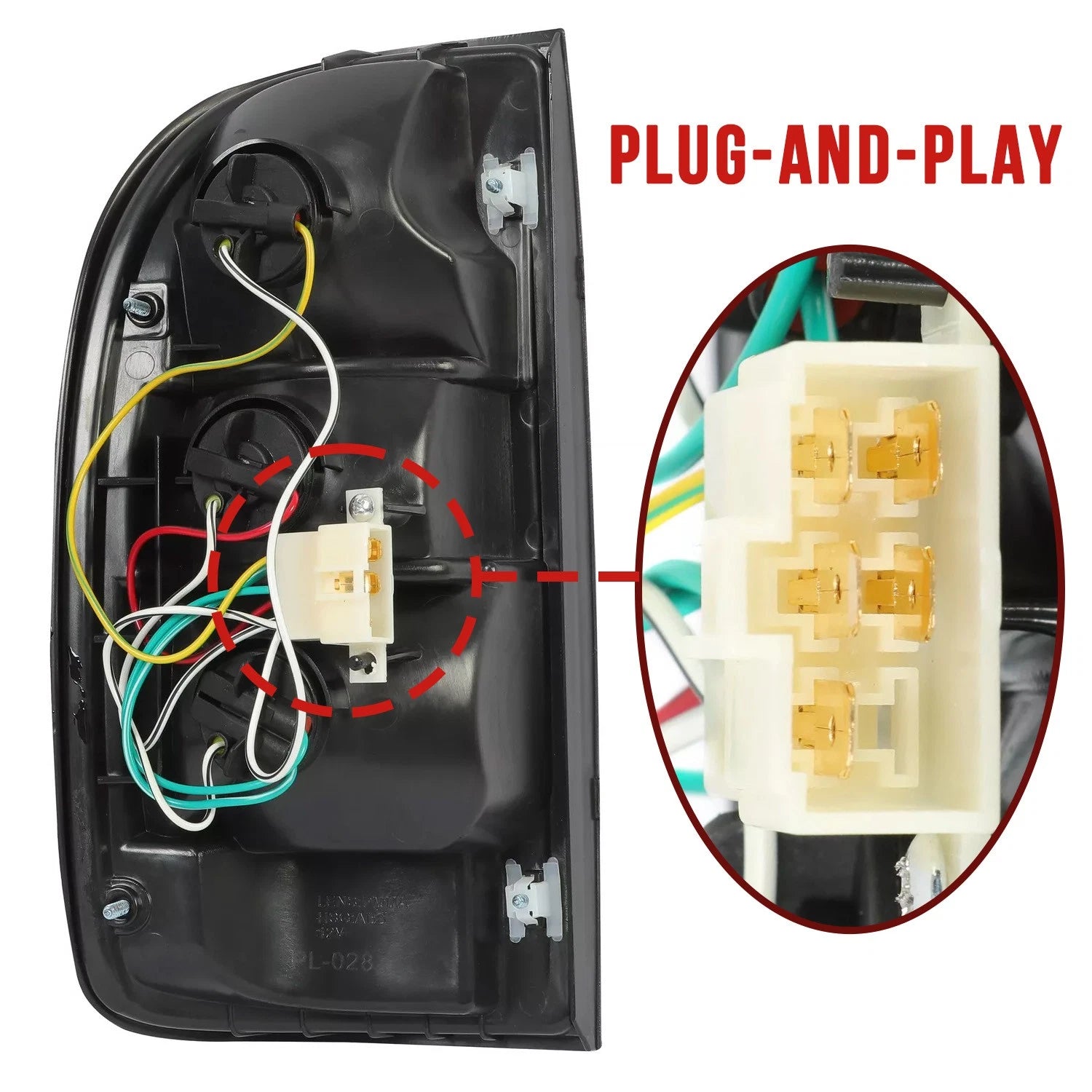 Tail Light Assembly Set for Toyota Tacoma (1995–2000) #TO2800116 #TO2801116