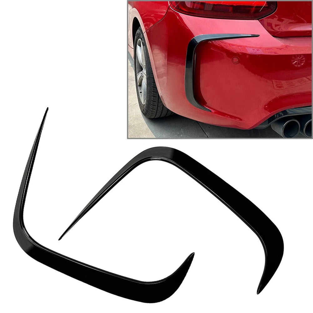 Rear Bumper Air Wind Blade Spoiler Cover for BMW 2 Series M2 F87 (2016–2021)
