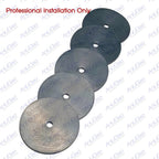 Set of 5 Heat Exchanger End Cover Gaskets for Mercury Mercruiser (N/A)
