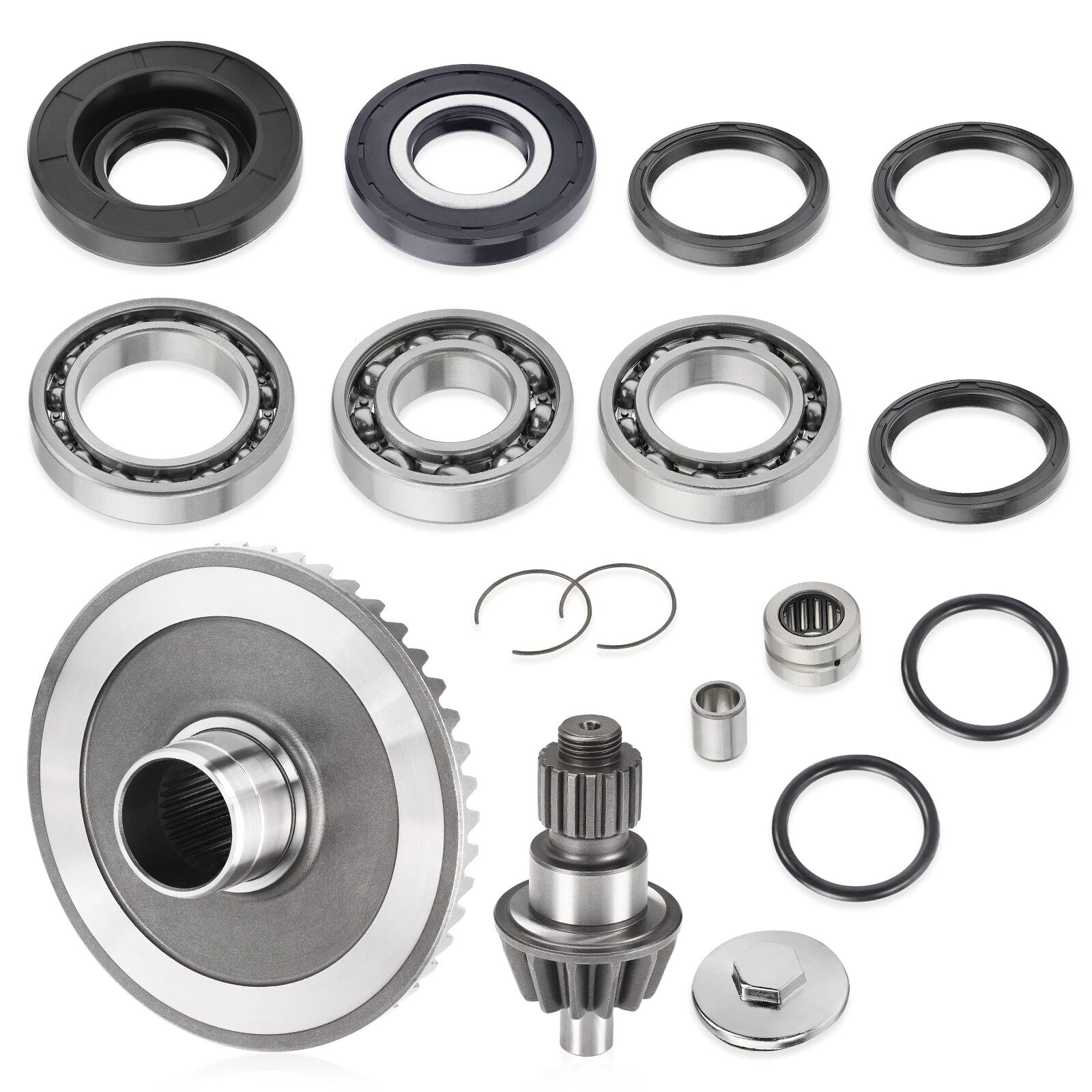 Rear Differential Pinion Ring Gear Bearings for Honda Recon TRX250 (2002–2023)