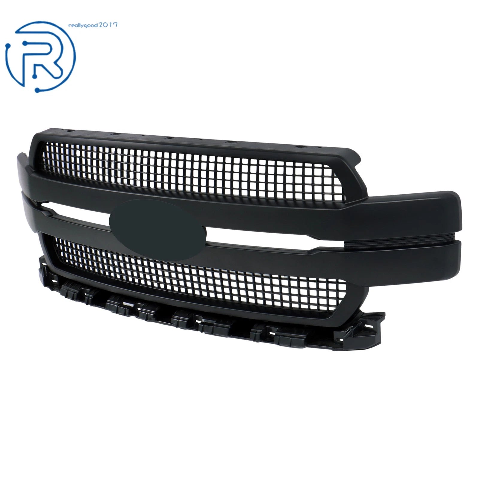 Front Painted Grille for Ford F-150 Platinum (2018-2020) Matte Black