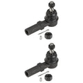 2X Moog Rear Outer Steering Tie Rod Ends for Chevrolet Corvette (1992–1996)