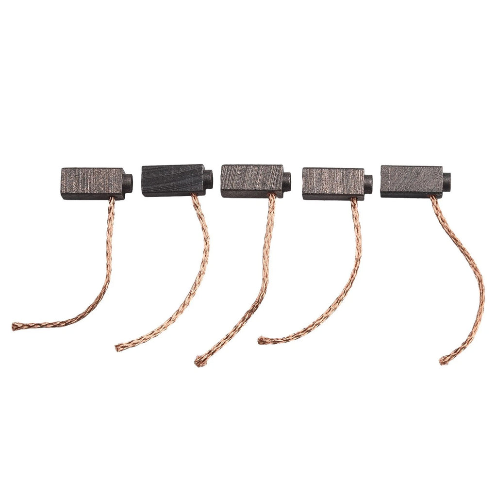 Set of 10 Replacement Motor Brushes 5x6x14mm Black