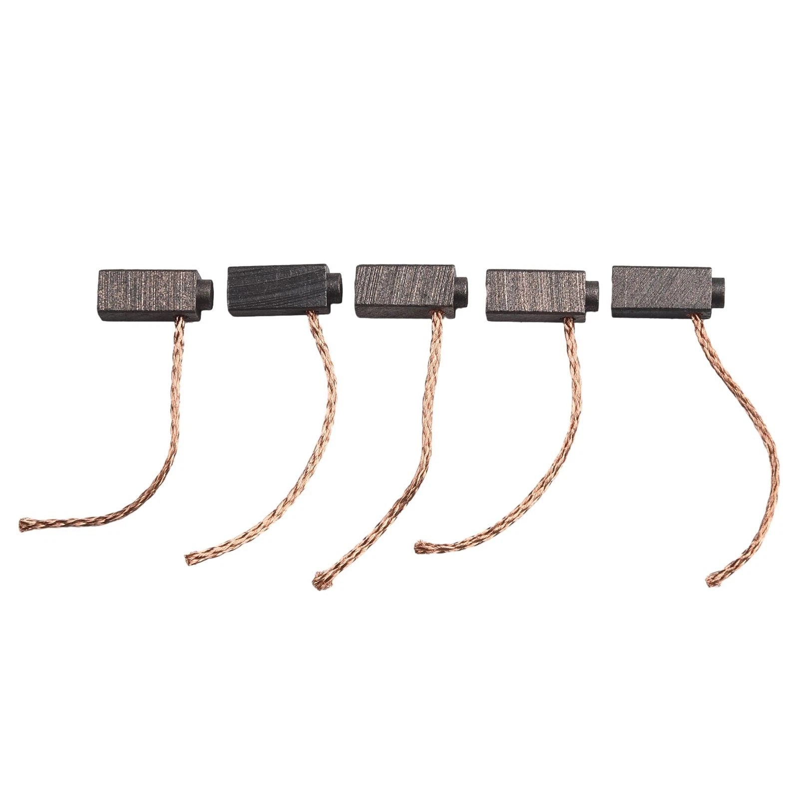 Set of 10 Replacement Motor Brushes 5x6x14mm Black