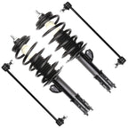 Front Quick Struts with Coil Spring & Sway Bars for Toyota Prius C (2012–2015)